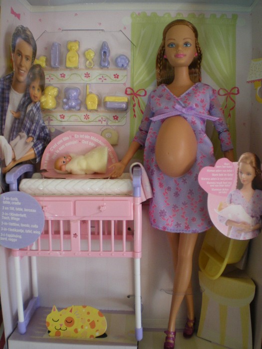 pregnant barbie doll. Midge is married to Alan they