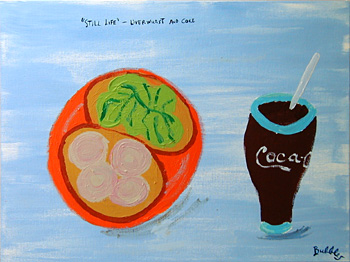 'Still Life' - Liverwurst with Coke