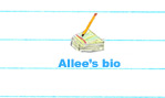 Allee's Blog