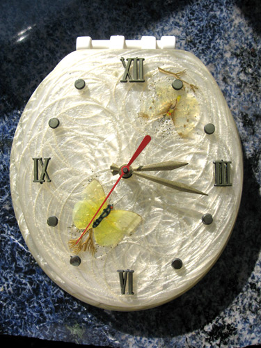 Toilet-Clock-With-Butterflies-_5056