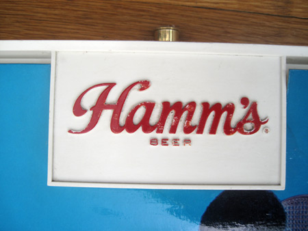 Hamm's beer sign_5870