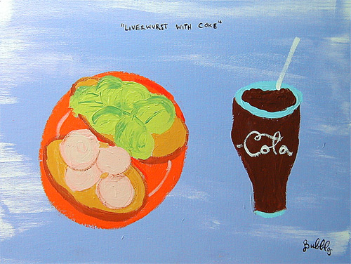 liverwurst-coke-painting