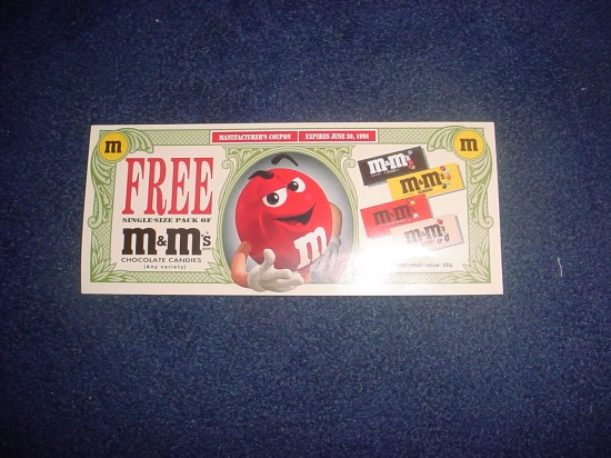 m&m contest