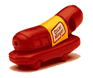 Vintage Oscar Mayer Wienerwhistle The Allee Willis Museum of Kitsch